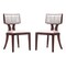 Manhattan Comfort Pulitzer Dining Chair (Set of Two) in Silver and Walnut DC001-SV - alternate 1